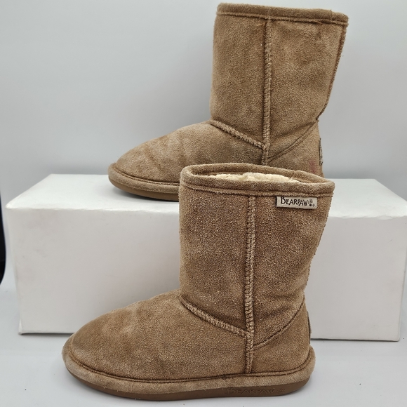 Bearpaw Emma suede sherpa fleece lined waterproof winter boots size 12 - Picture 15 of 16